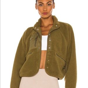 Free People X FP Movement Hit The Slopes Jacket in Army